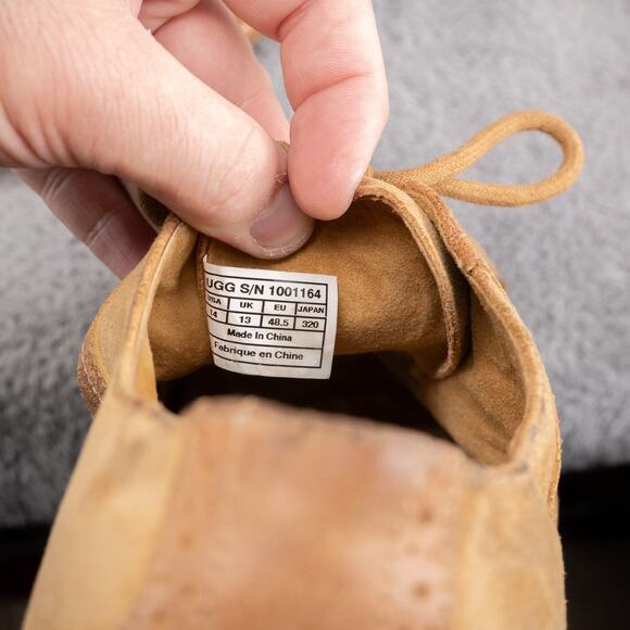 Men’s UGG Chestnut 1001164 Oxfords Lace Up Shoes Size 14 - Picture 6 of 8